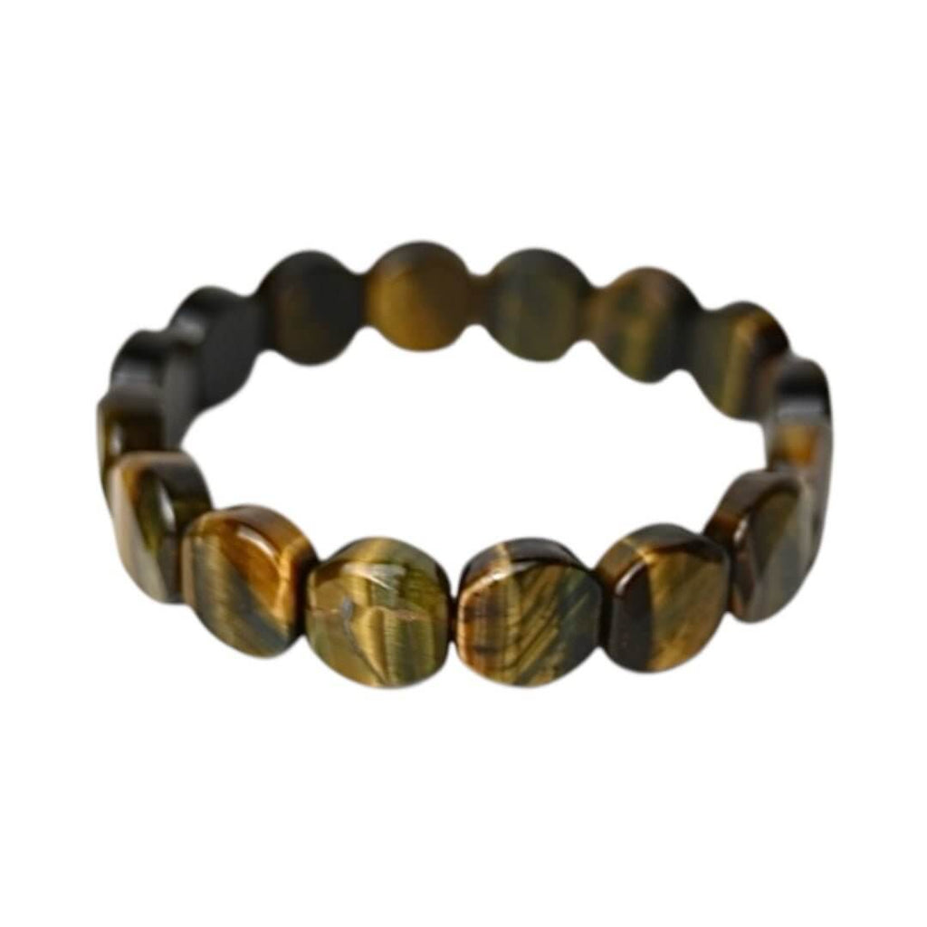 Tigerauge Facettenarmband – Warm glänzender Begleiter für Fokus und Selbstbewusstsein