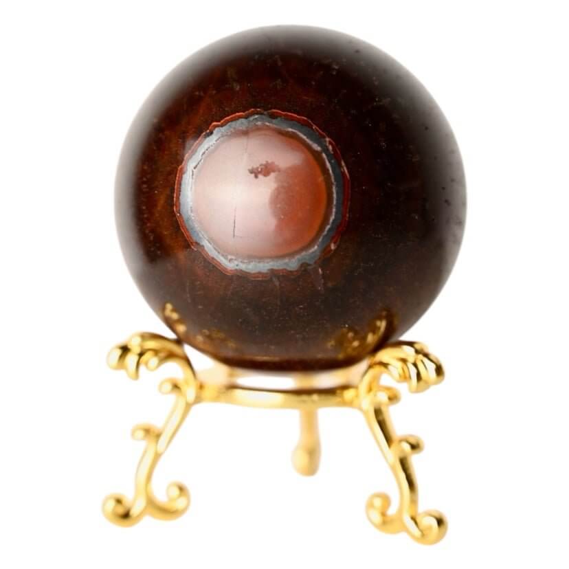 Rote Tigerauge Kugel – edle rote Schattierungen für Inspiration