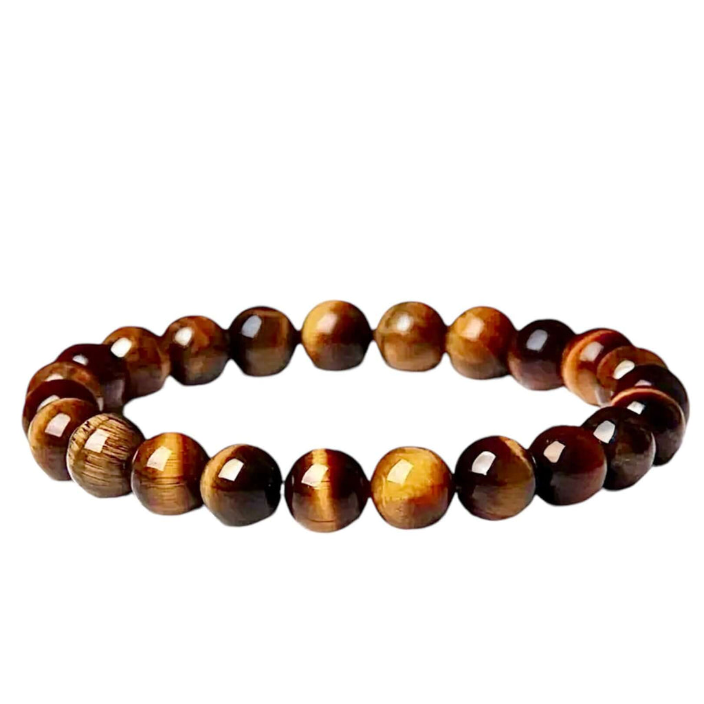 Kugelarmband aus Tigerauge – Natürliche Kraftquelle für Mut und Ausdauer
