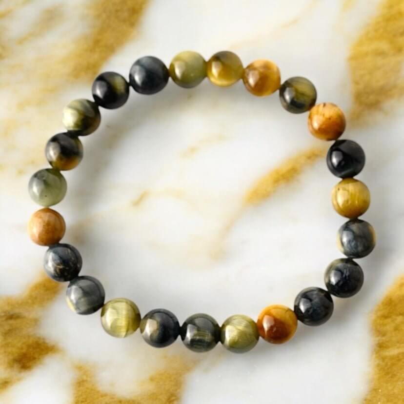 Traum Tigerauge Armband - Schmuckstück mit warmen, schimmernden Farbreflexen