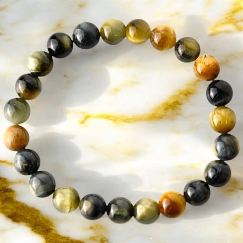 Traum Tigerauge Armband - Schmuckstück mit warmen, schimmernden Farbreflexen