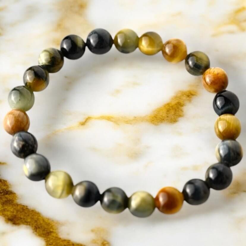 Traum Tigerauge Armband - Schmuckstück mit warmen, schimmernden Farbreflexen