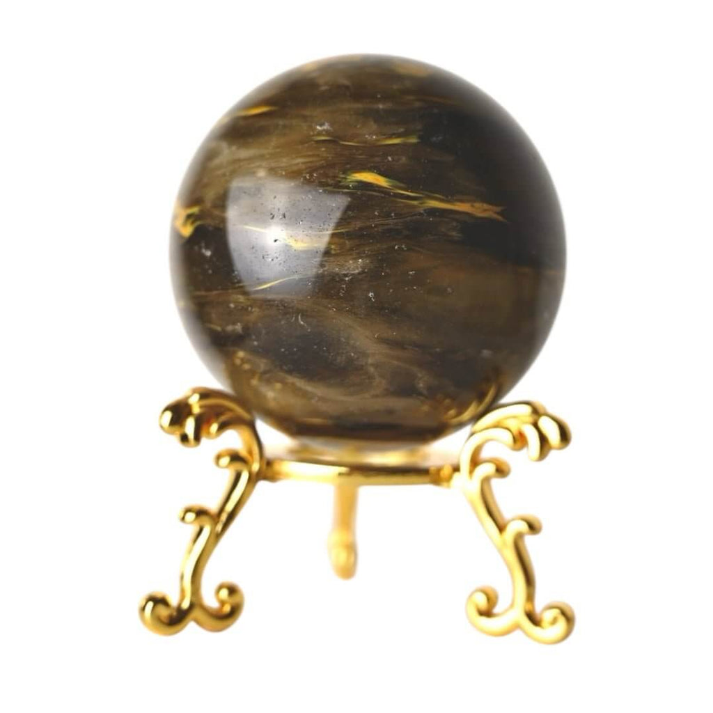 Tigerskin Quarz Obelisk – dekorativer Edelstein für Fokus und Ausgleich