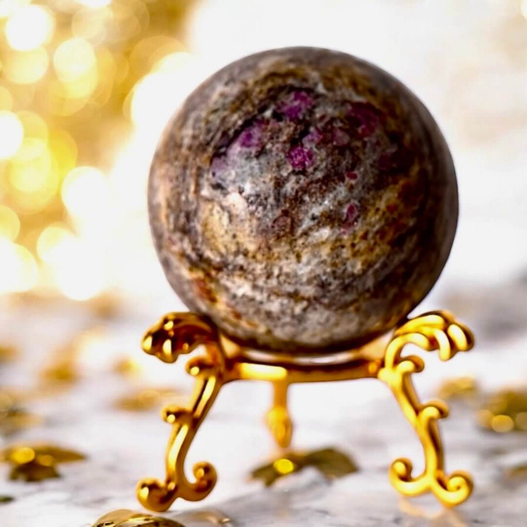 Rosa Turmalin Kugel – edles Farbspiel für Liebe und Gelassenheit