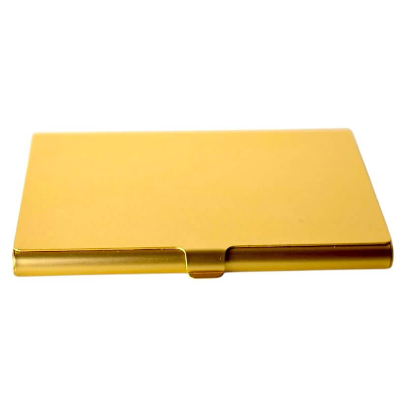 Visitenkartenetui Gold