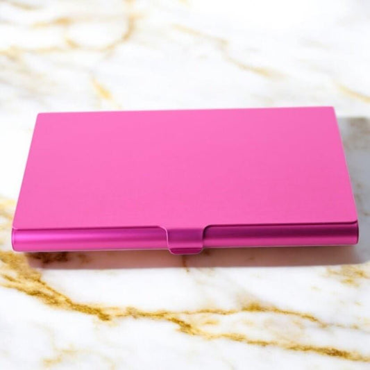 Visitenkartenetui Pink