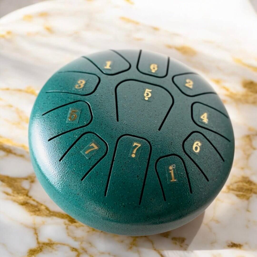 Türkise Zungentrommel – für meditative Klänge und Entspannung