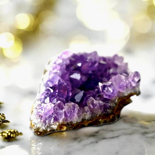 Amethyst Cluster – Intensiv violettes Naturstück für Energie & Schutz
