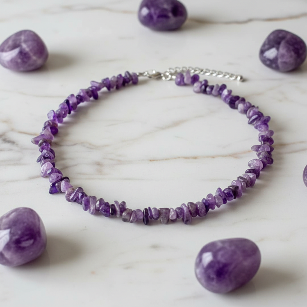 Amethyst Halskette 9