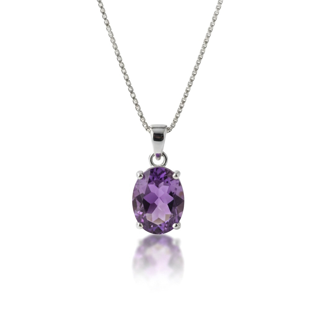 Amethyst Halskette