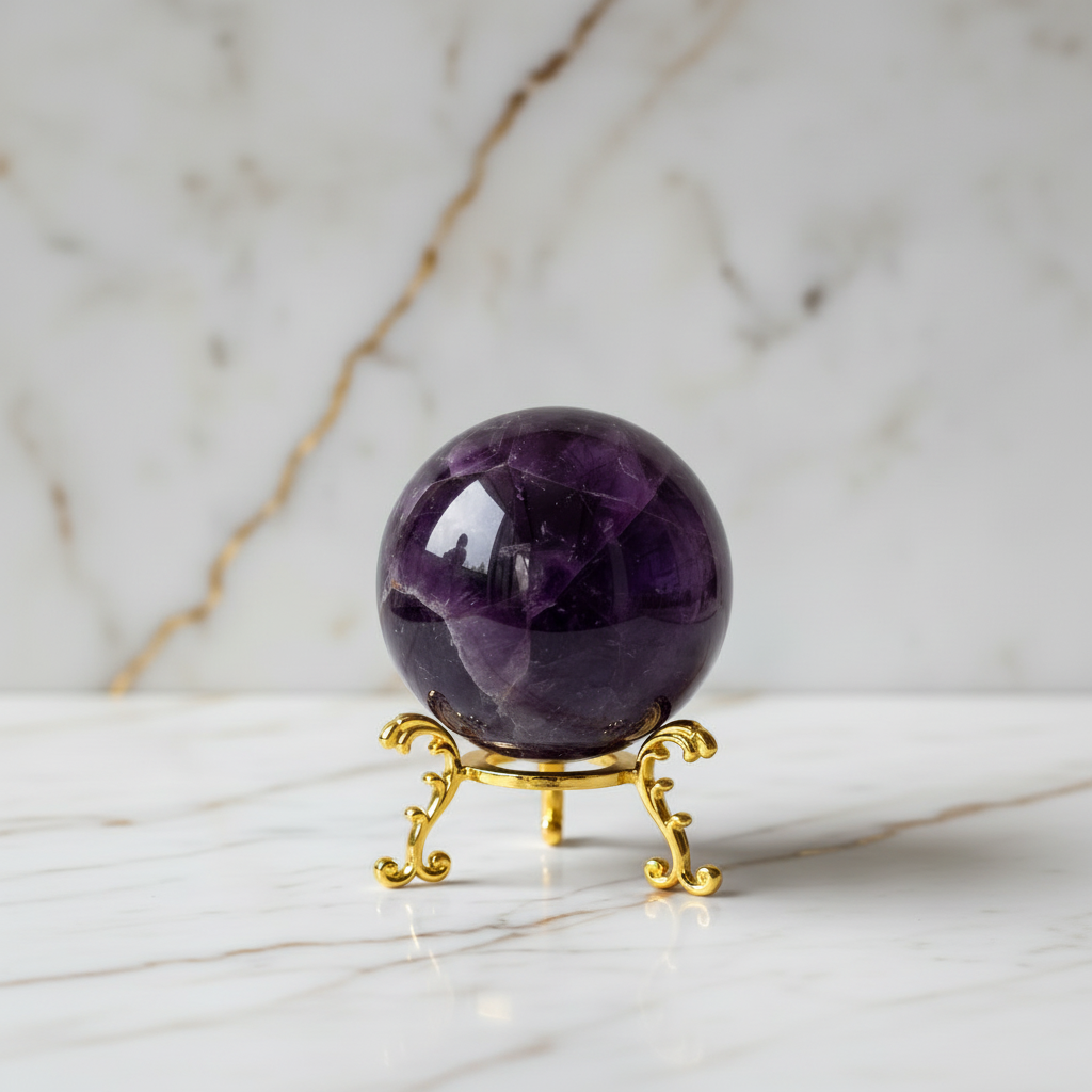 Amethyst Kugel 4