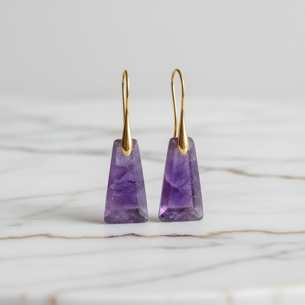 Amethyst Ohrringe 1