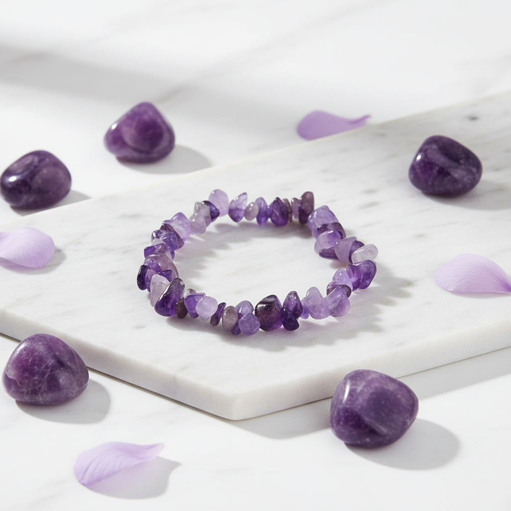 Amethyst Splitterarmband