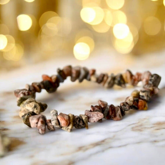 Aragonit Splitterarmband - CrystalScents