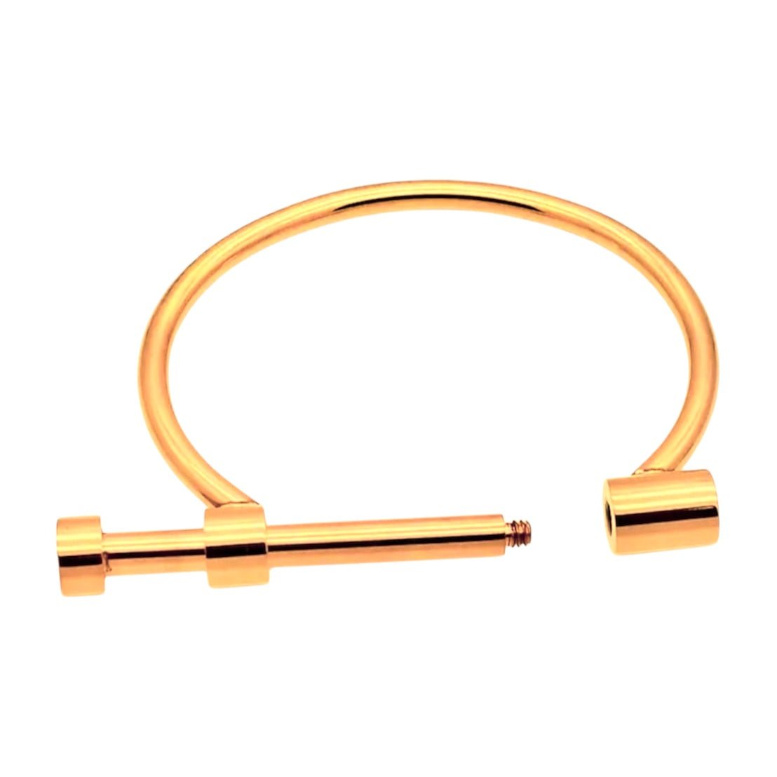 Armreif mit Stabschraube Roségold - CrystalScents