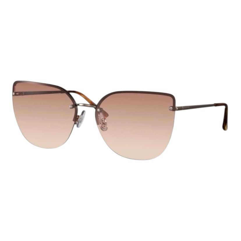 Auffällige Cateye Sonnenbrille in braun - CrystalScents