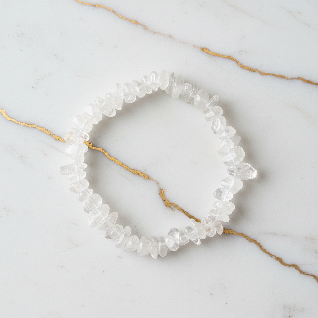 Bergkristall Armband Top-down 8