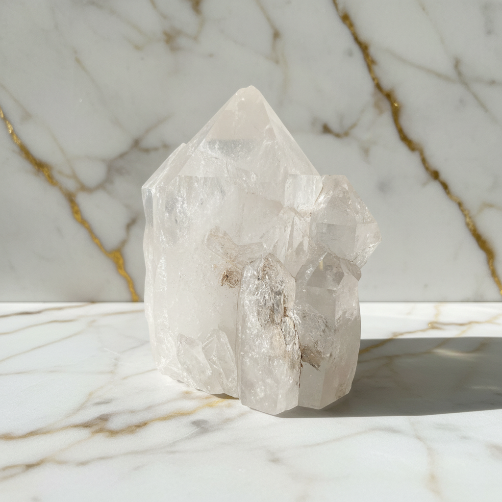 Großer Bergkristall Cluster – Fokus & innere Ruhe CrystalScents