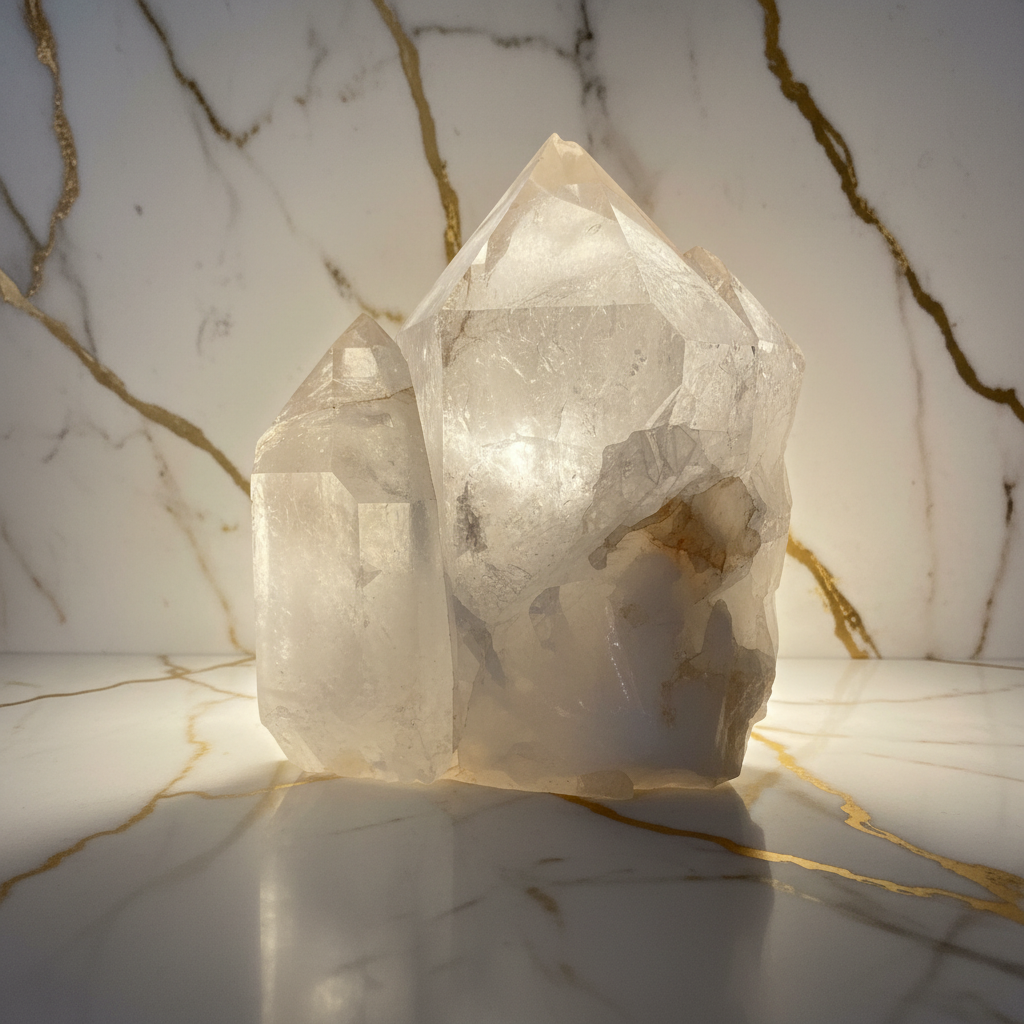 Großer Bergkristall Cluster – Fokus & innere Ruhe CrystalScents