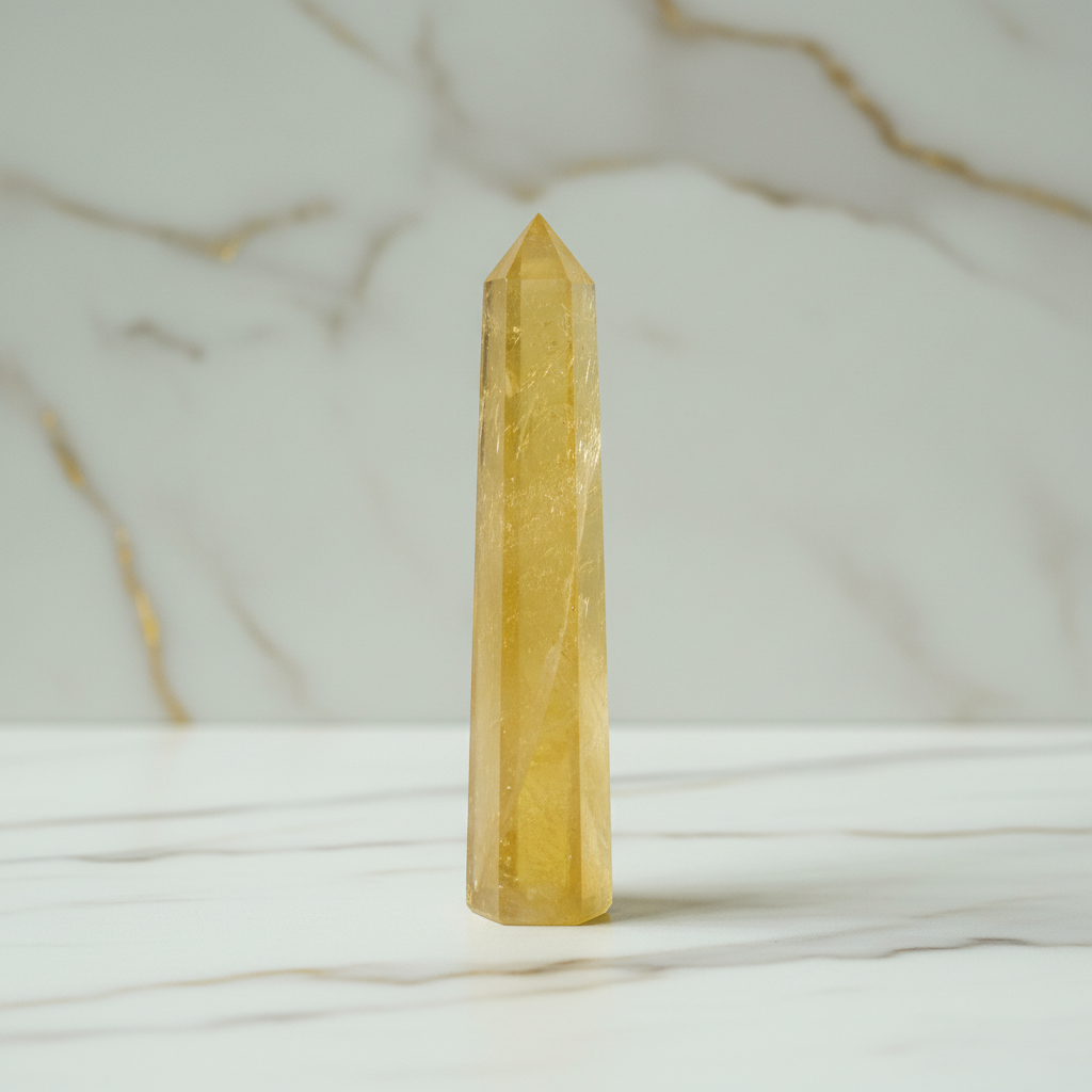Citrin Obelisk Marmor 3