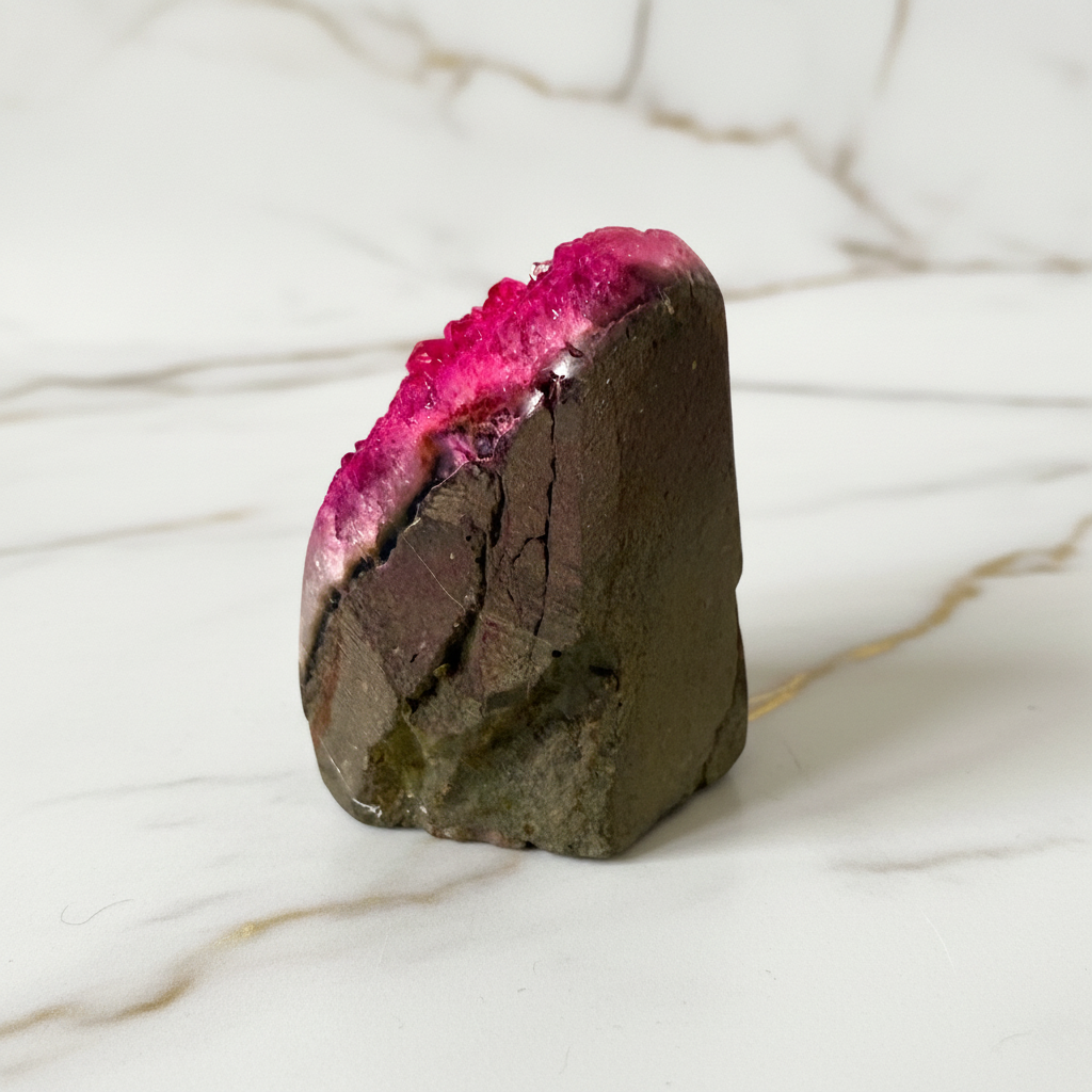Amethystdruse Pink – Funkelndes Wohnhighlight CrystalScents