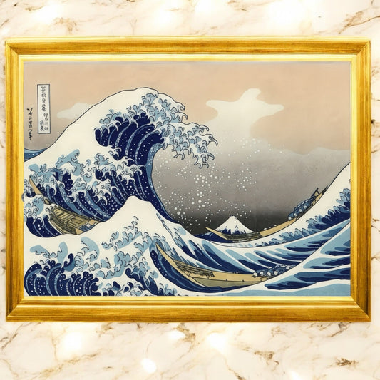 Diamond Painting „Die große Welle von Kanagawa“ - CrystalScents