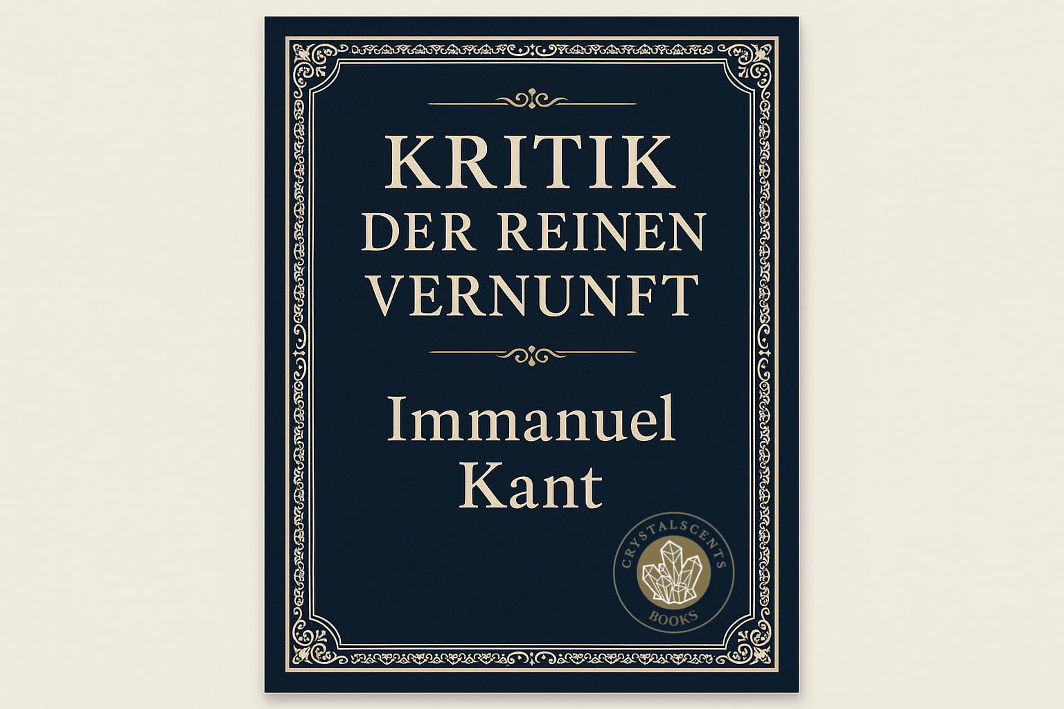 Kritik der reinen Vernunft - Immanuel Kant