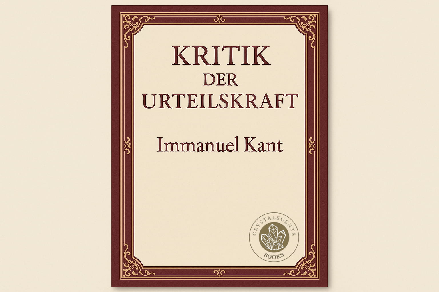Kritik der Urteilskraft - Immanuel Kant