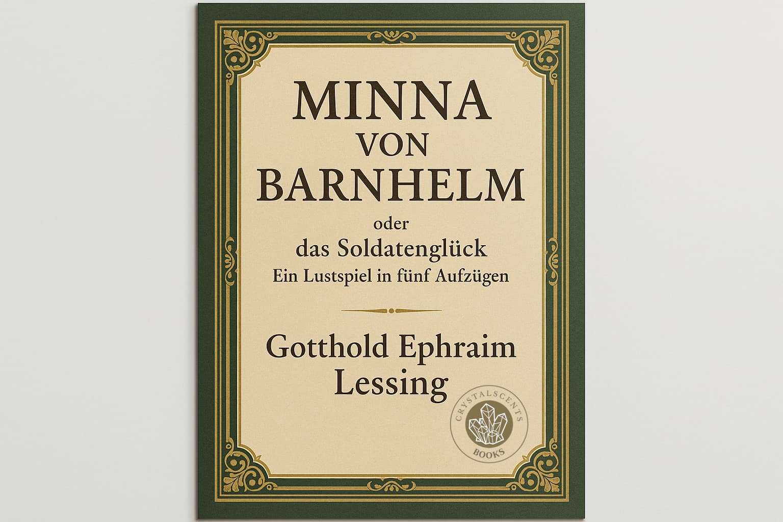 Minna von Barnhelm - Gotthold Ephraim Lessing