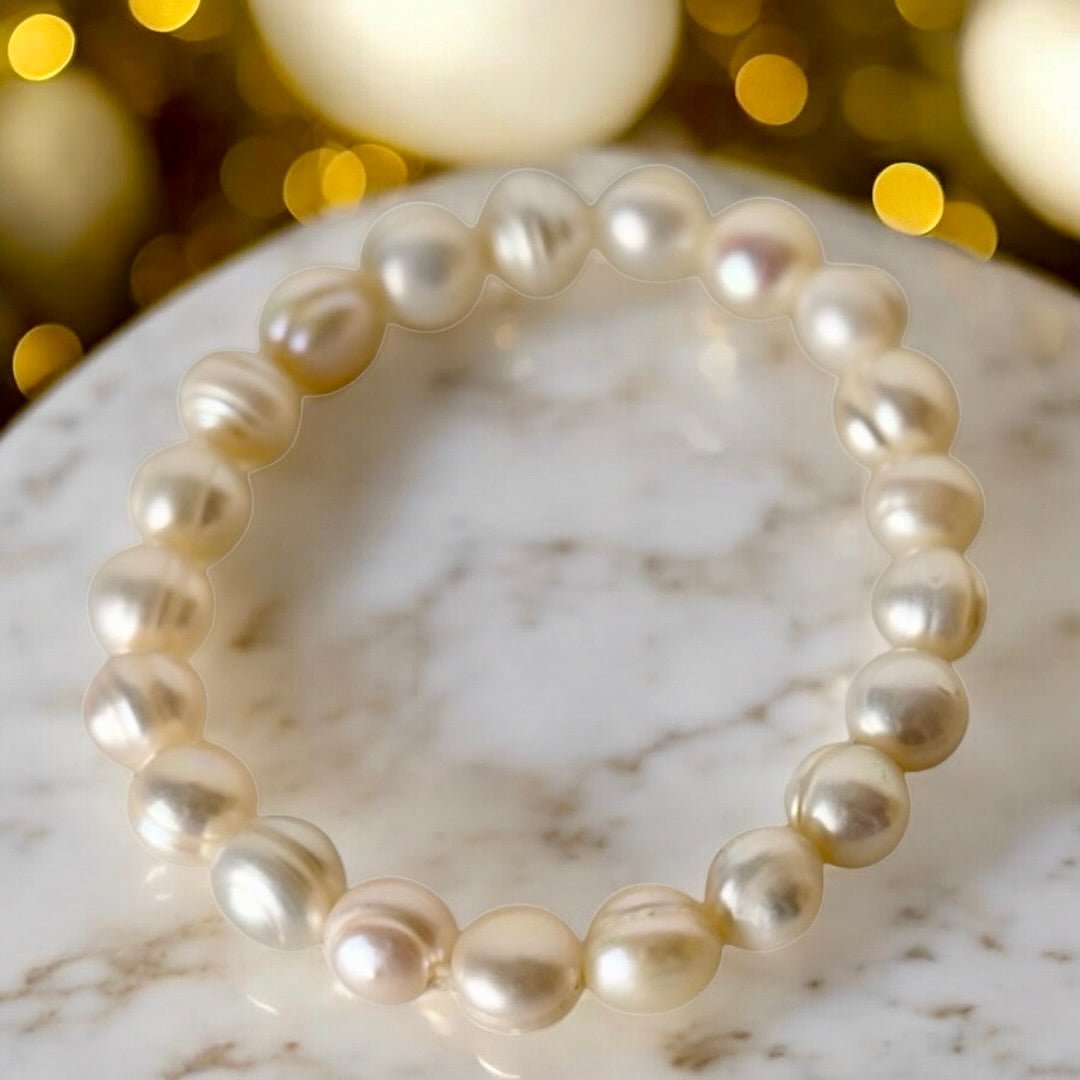 Echtes Perlenarmband - CrystalScents