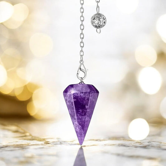 Edelstein Pendel; Amethyst - CrystalScents