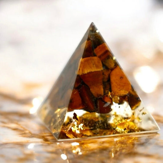 Edelstein Pyramiden Tigerauge - CrystalScents