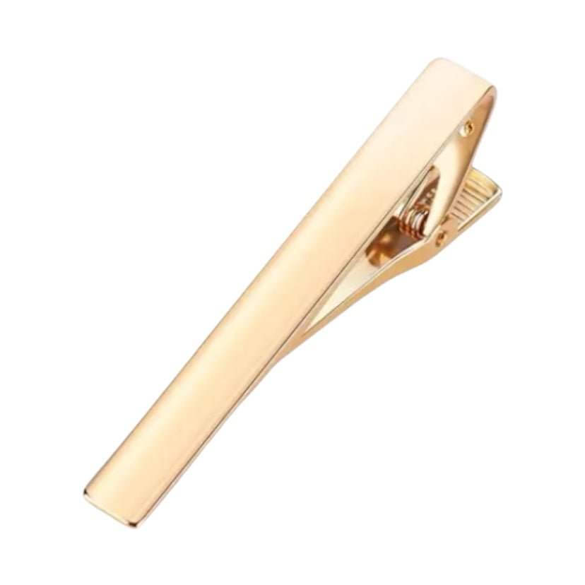 Einfache Krawattenklammer Gold - CrystalScents