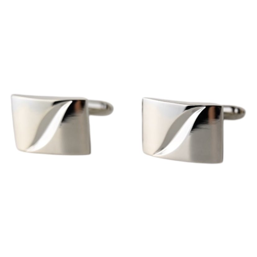 Elegante silberne Manschettenknöpfe - CrystalScents