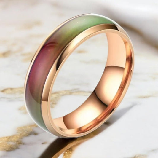 Emotionsring Roségold - CrystalScents