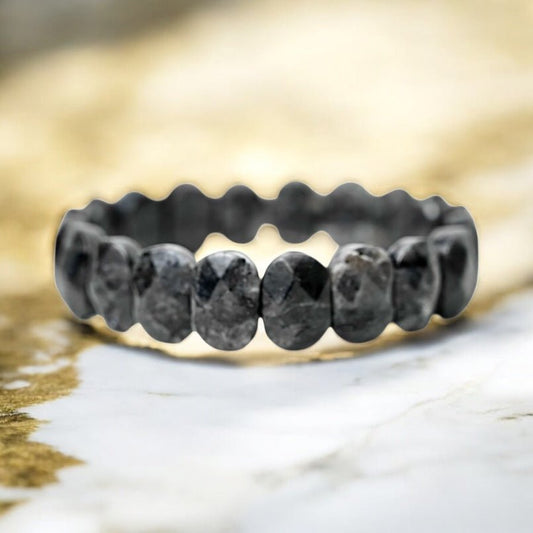 Facettiertes Labradorit Armband - CrystalScents