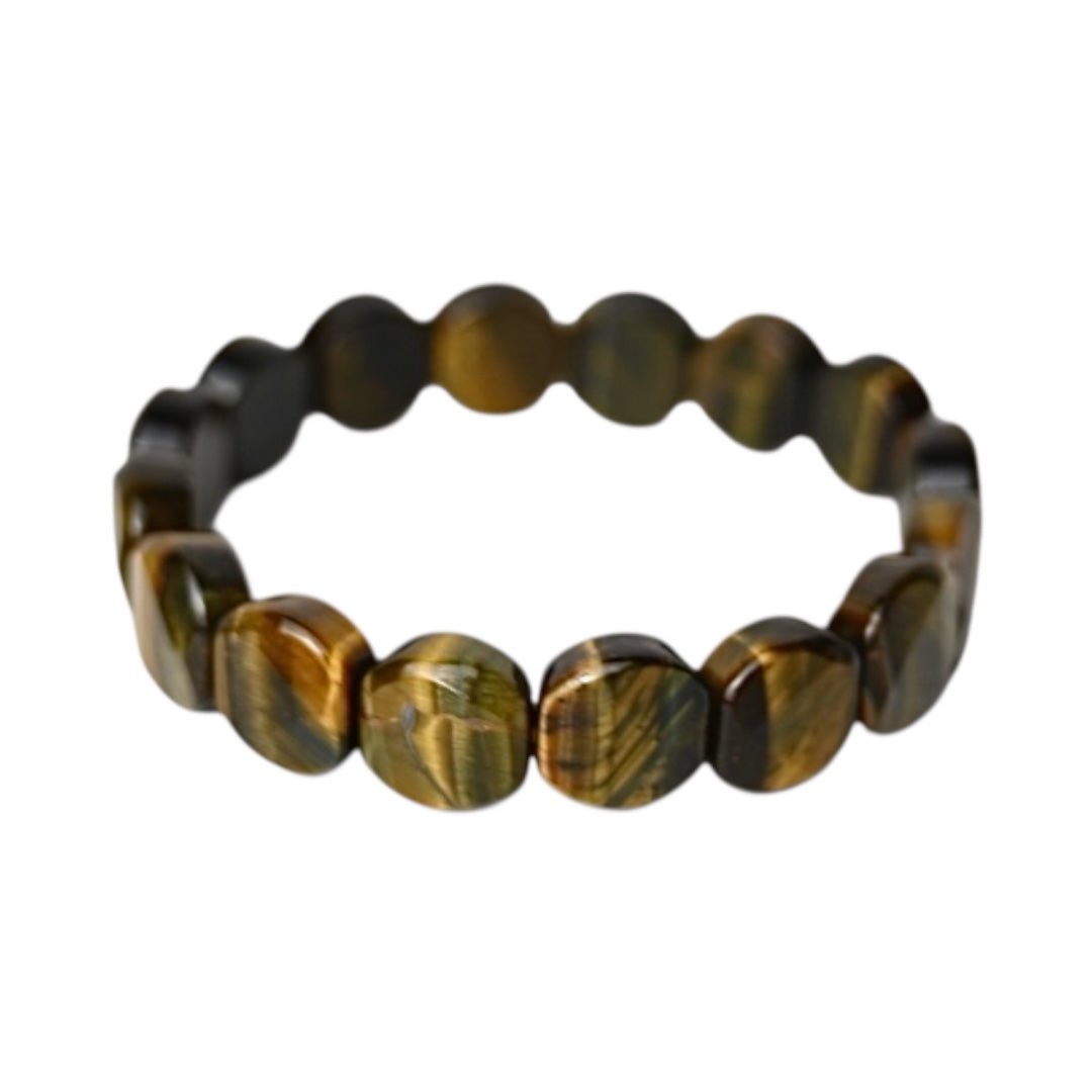 Facettiertes Tigerauge Armband - CrystalScents
