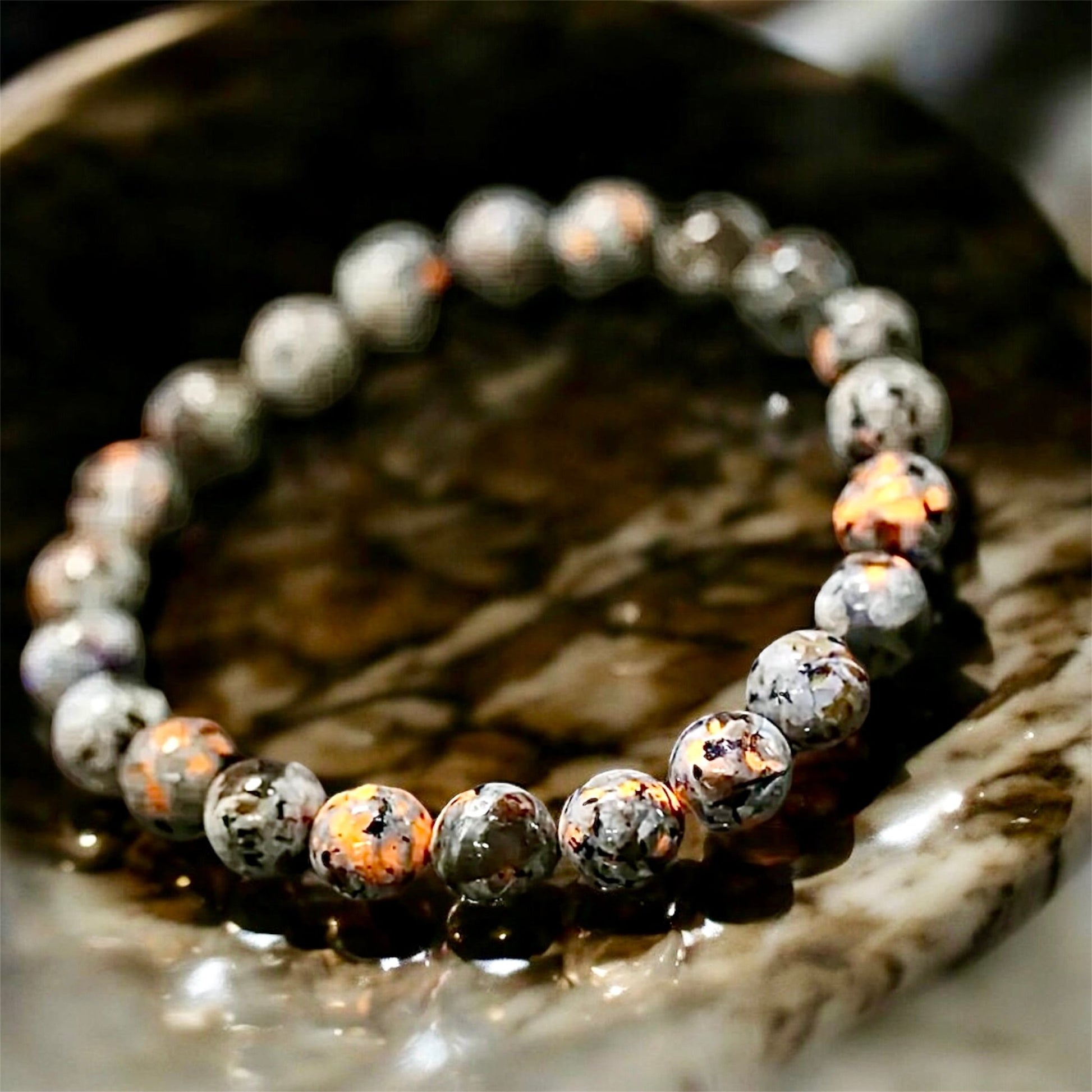 Flammenstein Armband - CrystalScents