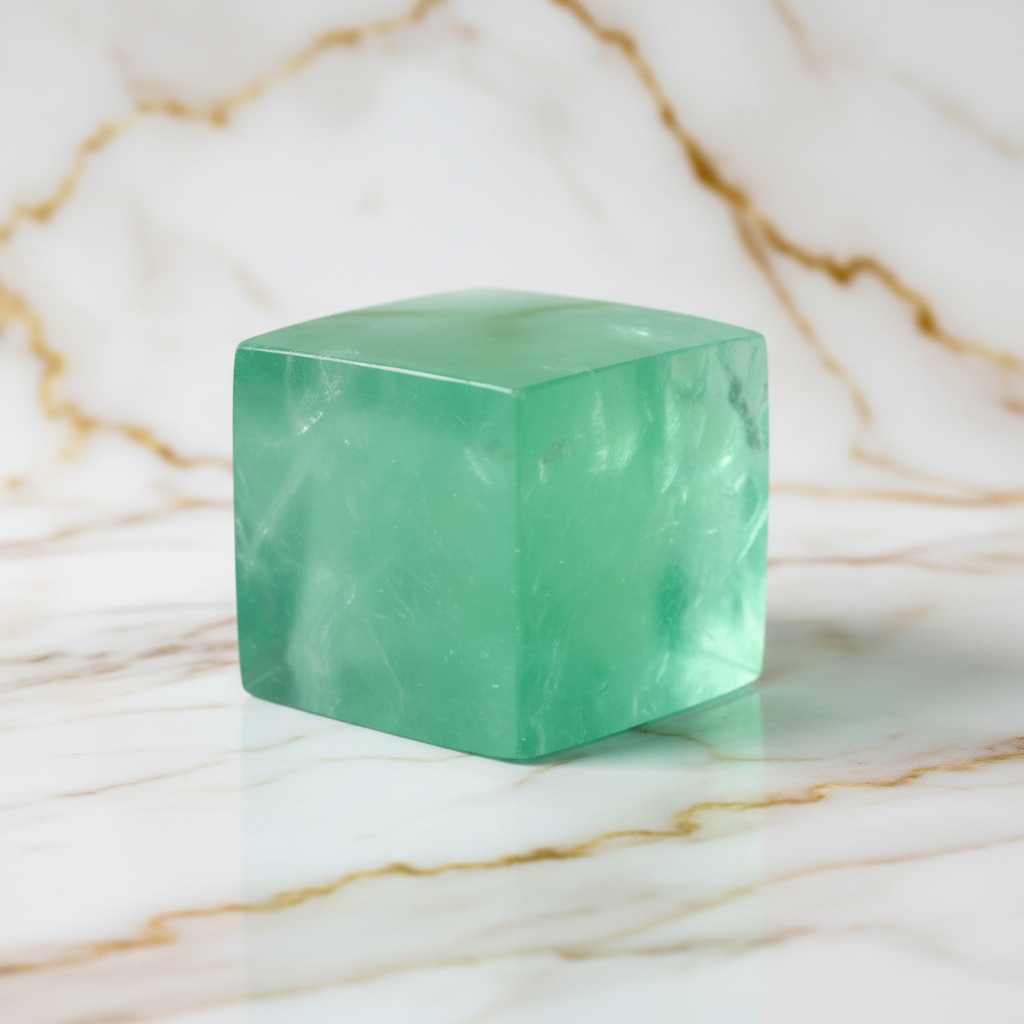 Fluorit Würfel Marmor 1
