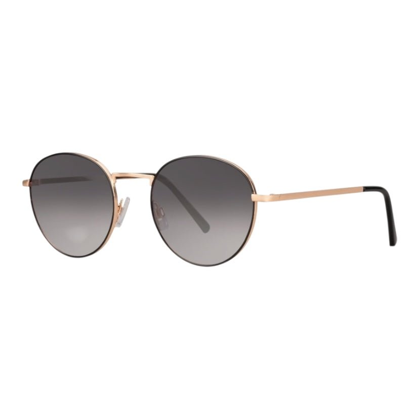 Goldene Sonnenbrille mit schwarzem Verlauf - CrystalScents