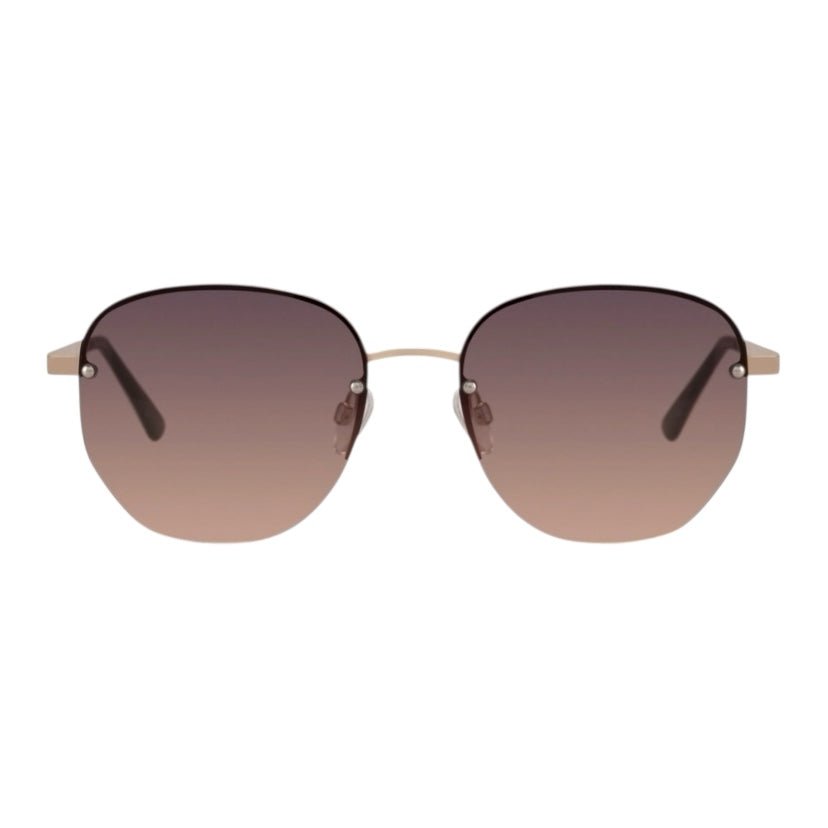 Goldene Sonnenbrille mit Verlauf - CrystalScents