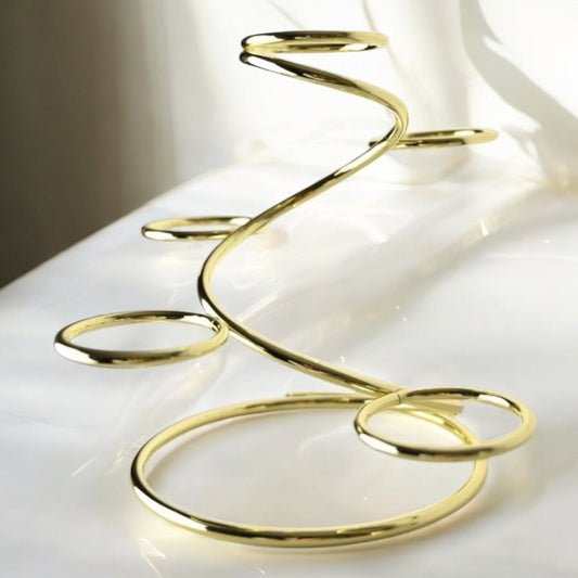Goldener Kugelständer für bis zu 5 Kugeln - CrystalScents