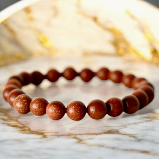 Goldfluss Kugelarmband - CrystalScents