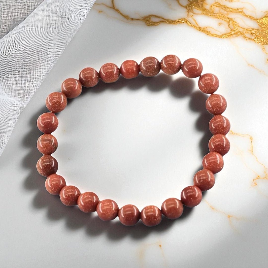 Goldfluss Kugelarmband - CrystalScents