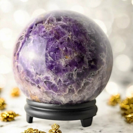 Große Amethyst Kugel - CrystalScents