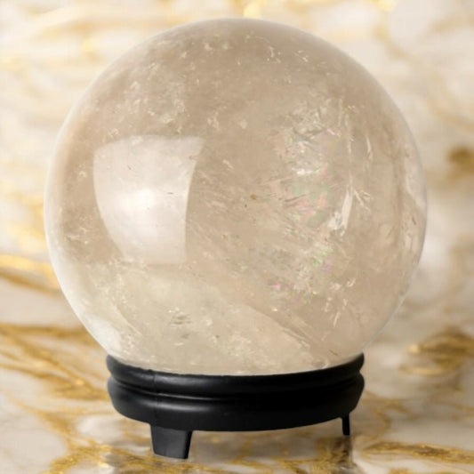 Große Bergkristall Kugel - CrystalScents