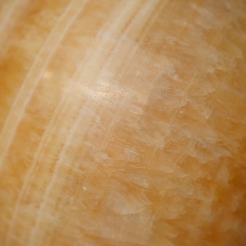 Große Orange Calcit Kugel - CrystalScents