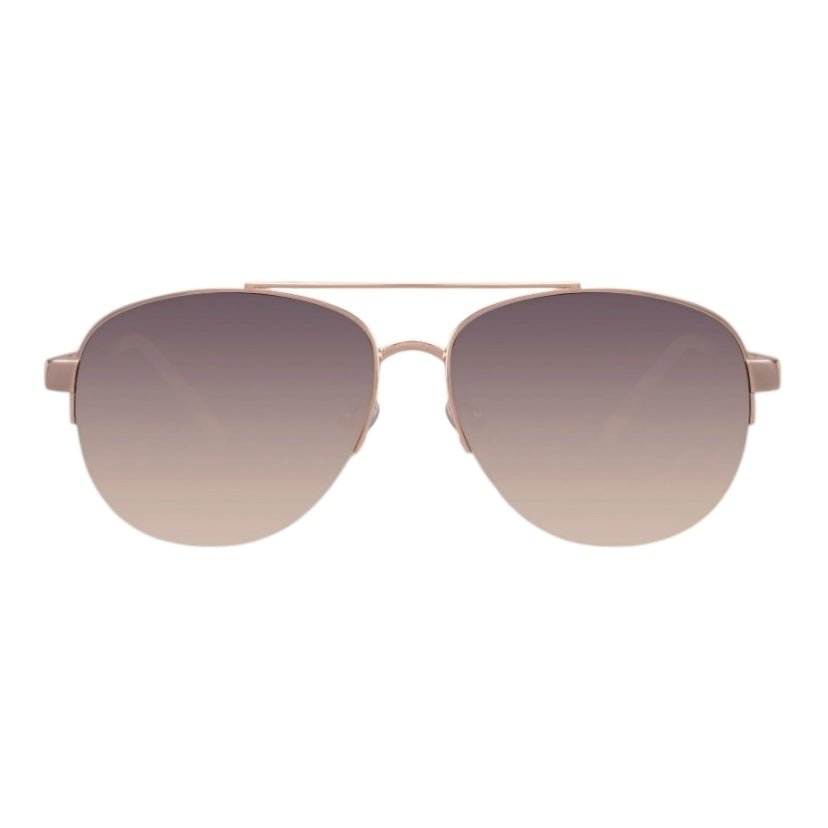 Helle Sonnenbrille mit Steg - CrystalScents