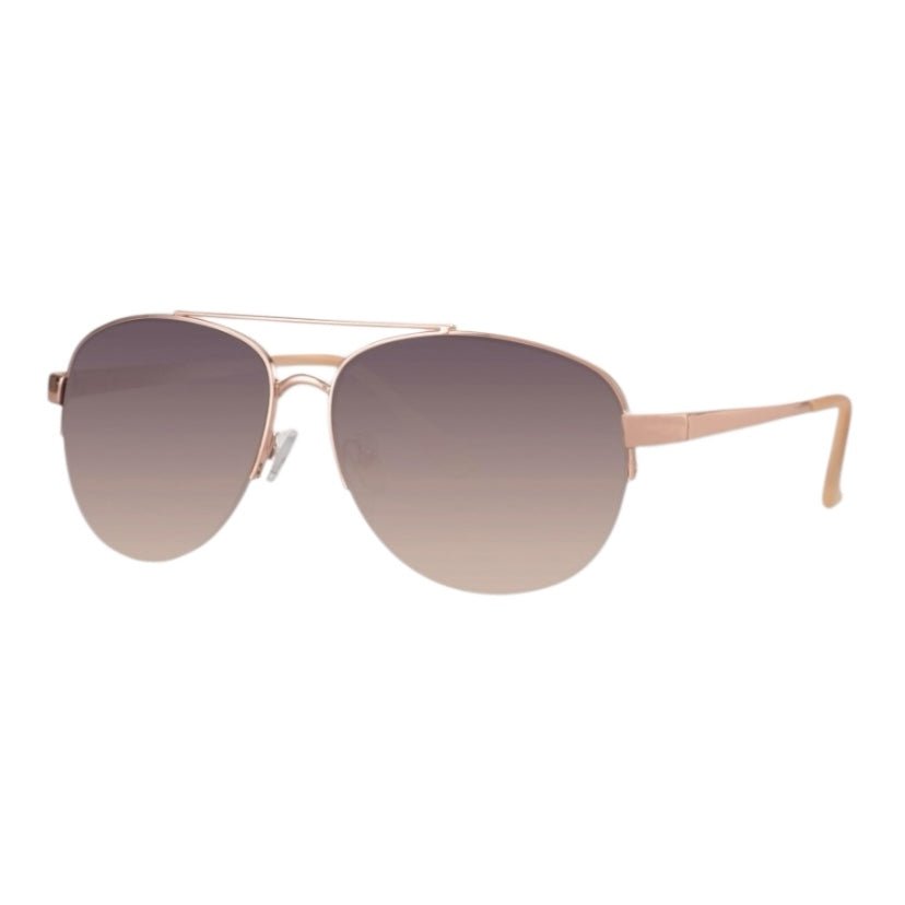 Helle Sonnenbrille mit Steg - CrystalScents