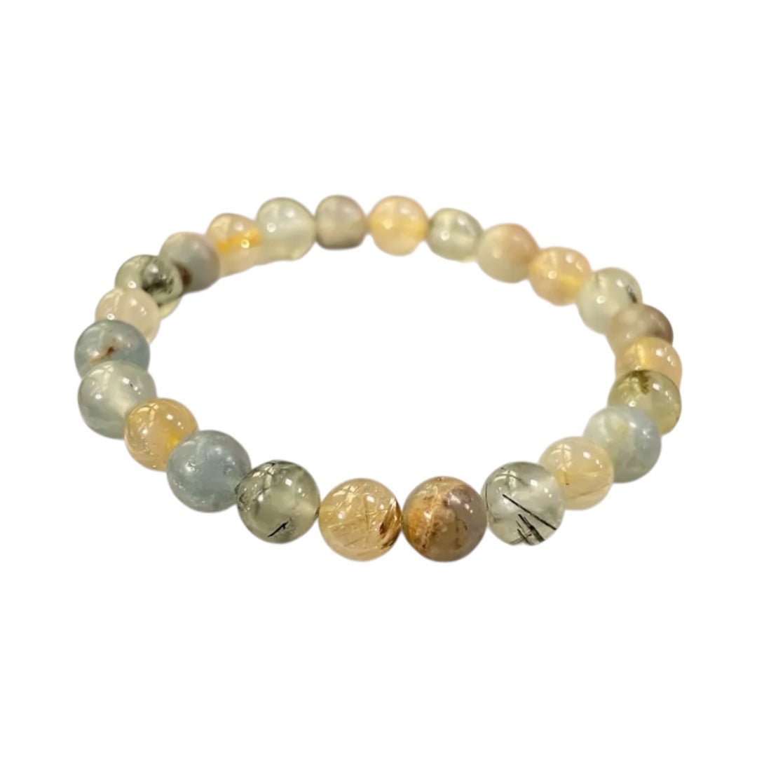 Hellgrünes Quartz Kugelarmband - CrystalScents